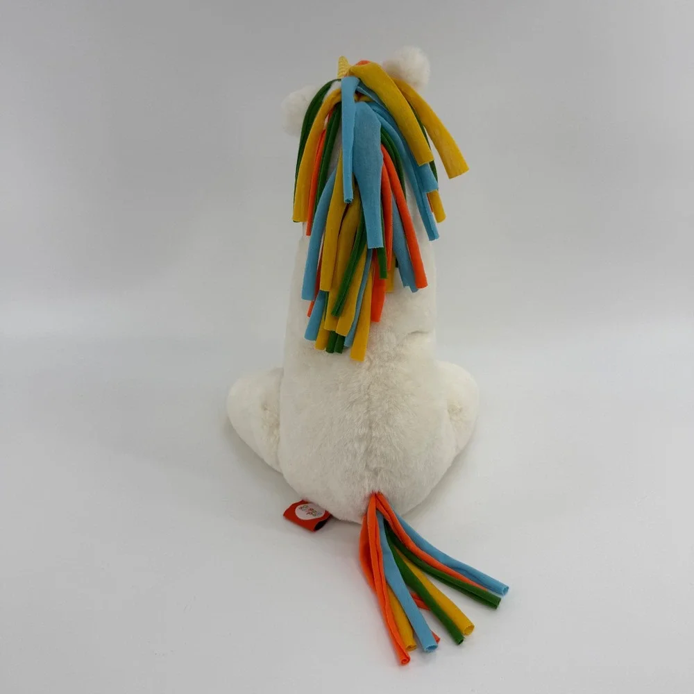 Gigglescape Rainbow Unicorn Plush White Stuffed Animal 14 inch 2024 Target Toy